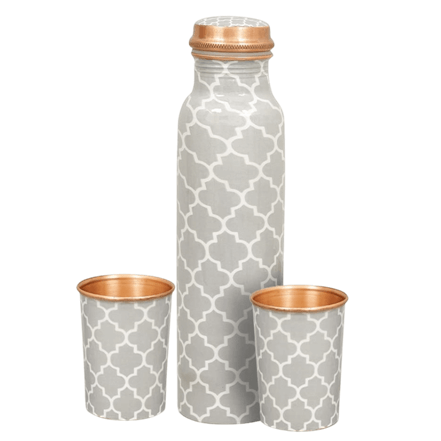 COPPER BOTTLE & GLASS MEENA